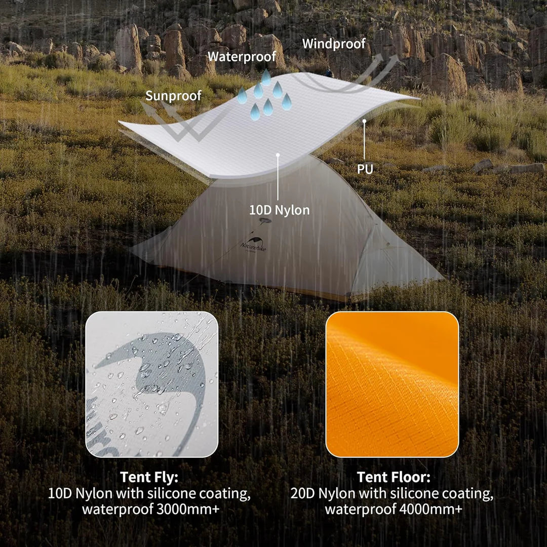 tente cloud up 2 10d ultra légère bivouac